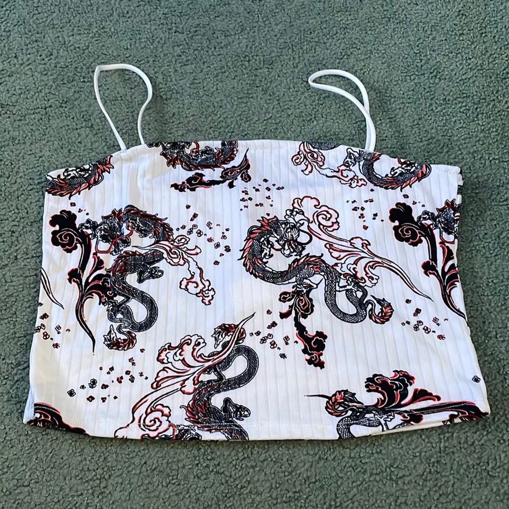 Rue 21 dragon print tank top